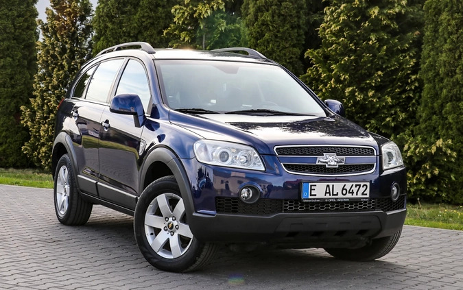 Chevrolet Captiva cena 26900 przebieg: 149460, rok produkcji 2009 z Poniatowa małe 781